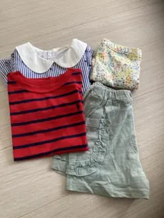 Polo Ralph Lauren 半袖T ボトムス.ワンピース4点セット