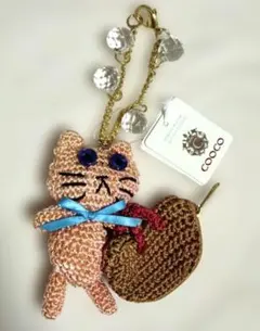 COOCO 猫のあみぐるみチャームのサムネイル
