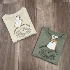FRUIT OF THE LOOM キッズ Tシャツ 140 2枚セット 新品のサムネイル