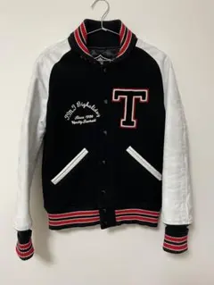 TMT スタジャン ビッグホリデー レザー 刺繍 ワッペン S アメカジ