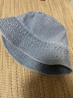 デニムブルー バケットハット 53-55cm