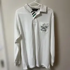 Munsingwear 長袖ポロシャツ LL ホワイト