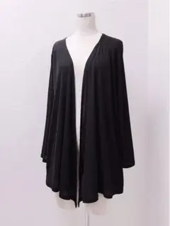 ロールアップ 袖 トッパー カーディガン