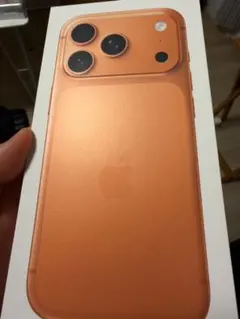 【美品】Apple iPhone 17Pro 256GB コズミックオレンジ
