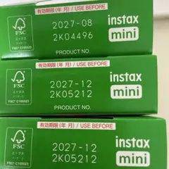 チェキフィルム10×3 計30枚セット