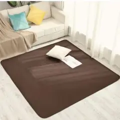 ラグ　カーペット　ブラウン　135×185 トゥーベスト