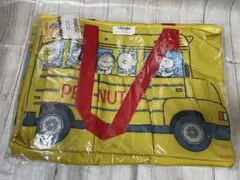 未開封 スヌーピー ビッグな保冷保温バッグ スクールバス イエロー