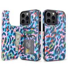 iPhone14 ProMax ケース カバー 手帳型 PUレザー 6.7インチ