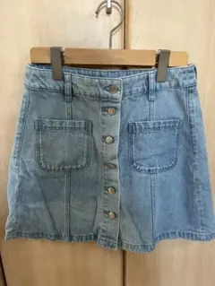 H&Mデニムミニスカート