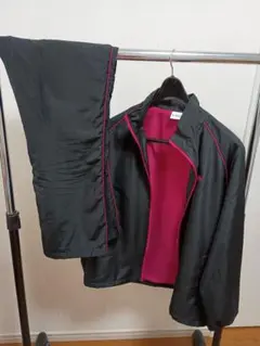 ケイパ ウインドブレーカー ネイビー/ピンク 上下セット