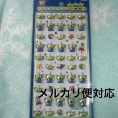 正規品　ボンボンドロップ　シール　ミニ　ディズニー　リトルグリーンメン