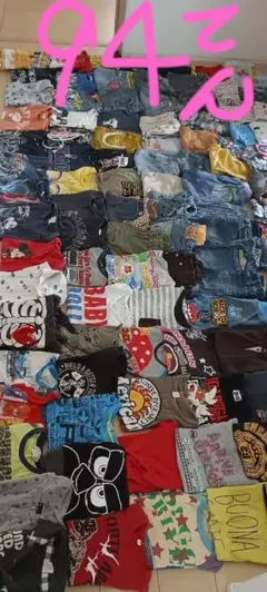 子供服セット春夏物　94点　110センチ　キッズ　まとめ売り大量ブランドあり男子