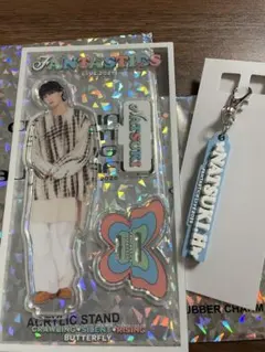 堀夏喜　ラバーネームチャーム　アクリルスタンド