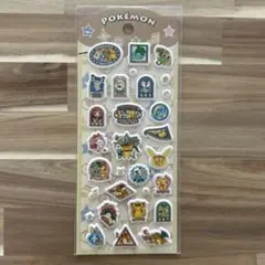 ポケモン　海外公式ライセンス品　ぷっくりシール