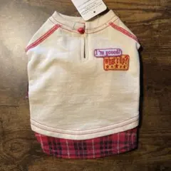 まみこ様専用　4枚まとめ　PomPreece 犬服 ホワイト/レッド　2号他
