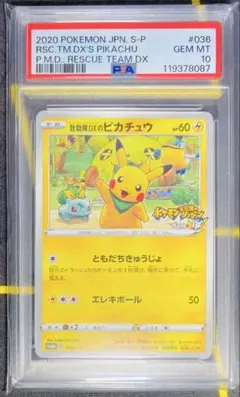 2025年最新】救助隊dxのピカチュウ psa10の人気アイテム - メルカリ