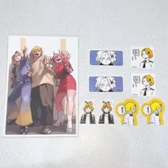 ヒロアカ展 原画展 ブロマイド スナップショット フレークシール 上鳴電気