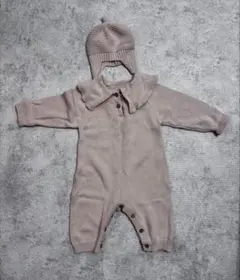 ニットロンパース 80