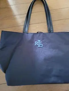 RALPH LAUREN トートバッグ ネイビーのサムネイル