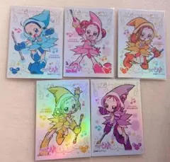 おジャ魔女どれみ カード 5枚セット 瀬川おんぷ 妹尾あいこ 飛鳥ももこ