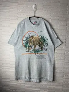 90s ヴィンテージ USA製　タイガーアニマルTシャツ　シングルステッチ