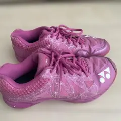 YONEX バドミントンシューズ ピンク24.5