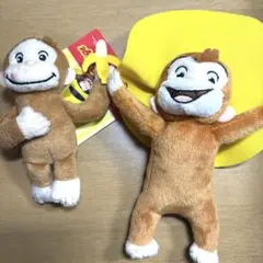 おさるのジョージのぬいぐるみ