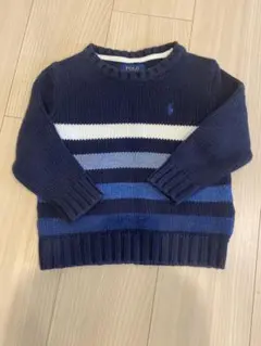 中古⭐︎ Polo Ralph Lauren ストライプセーター 2T