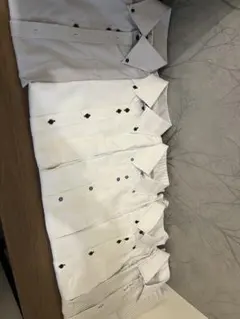 長袖ワイシャツ 5点セット ホワイト系