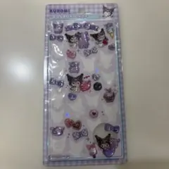 KUROMI ボンボンドロップシール【使いかけ】