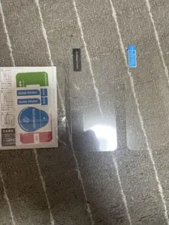 iPhone12 mini/13miniガラス保護フィルム ガイドステッカー付き