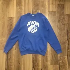 90s USA製 Fruit of the Loom スウェット ラグラン　青