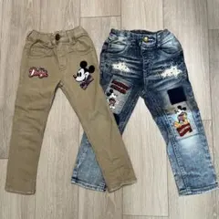 Daddy Oh Daddy Disneyミッキーマウス パンツ 100cmのサムネイル