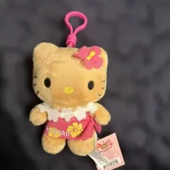 ハワイ ABCストア限定 日焼けキティちゃん アロハ フラダンス