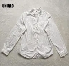 UNIQLO ユニク長袖シャツ ビジネス レディース トップス Mサイズ