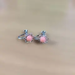 【新品】沖縄特産　《本珊瑚》イヤリング