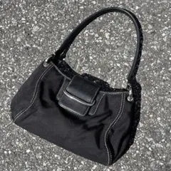 COLE HAAN ONE SHOULDER BAG BLACK Y2Kのサムネイル