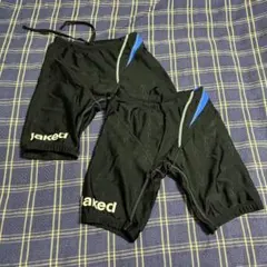 jaked fina承認 大会用水着 130サイズ 2点セット