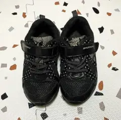 SHUNSOKU ブラック スニーカー　サイズ18 瞬足