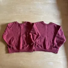 B-ROOM 裏起毛トレーナー 2枚セット