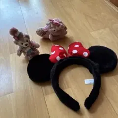 ディズニー カチューシャ 、ぬいぐるみ