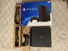 PS4 Pro 1TB 本体 　動作確認・初期化済 ブラック 付属品あり
