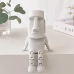 モアイ　オブジェ フィギュア インテリア モアイ像　モアイくん　開運のサムネイル