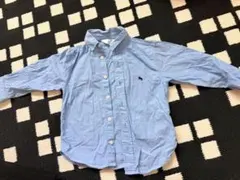 H&M ライトブルー ボタンダウンシャツ