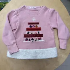 リボン様専用　familiar ピンク トレーナー★110cm