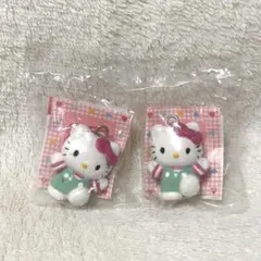 【当時物】サンリオ ハローキティ おまもりマスコット　健康運　2個セット