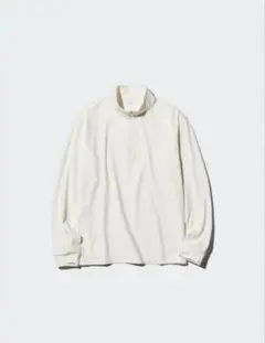 【美品】UNIQLO ドライEXUVカットハーフジップTシャツ　Mのサムネイル
