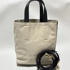 MARNI マルニ ミュゼオ 2way ショルダー ミニハンドバッグ バイカラーのサムネイル