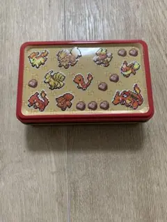 【美品】ポケモン チョコレート アソートボックス ほのお 缶のみ 中身なし