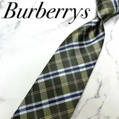 2313 【極美品】 バーバリーズ ネクタイ チェック